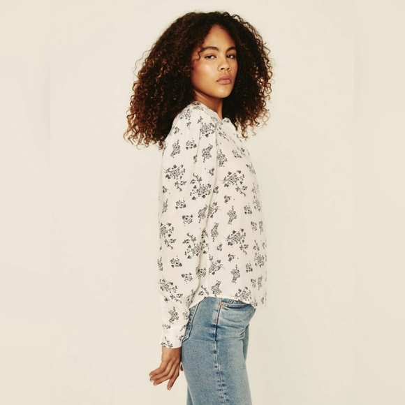 (M)🔥 Just Living🔥 V Neck Blouse/Tunic ptp24"×L30" - Picture 2 of 10